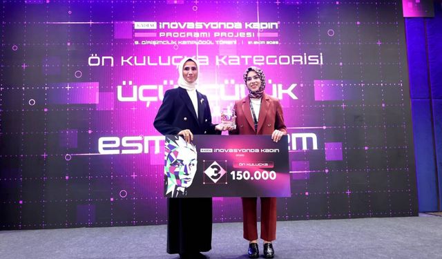 KADEM’in “İnovasyonda Kadın Projesi”nde ödüller sahiplerini buldu