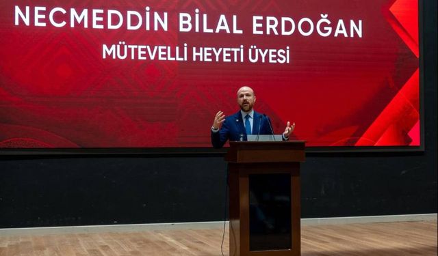Bilal Erdoğan, Kadıköy Anadolu İmam Hatip Lisesi'ndeki 'Kıbrıs Çalıştayı'nda konuştu: