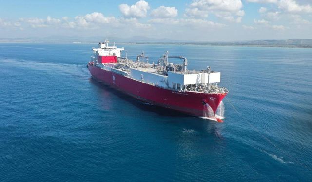 Ertuğrul Gazi gemisi, 100'üncü operasyonunu başarıyla tamamladı