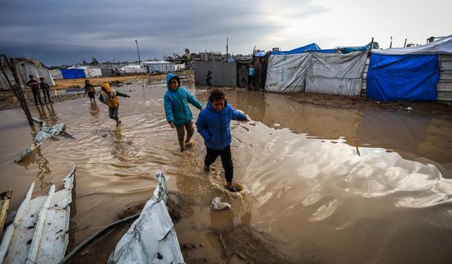 Gazze'de şimdiye kadar soğuktan 21 kişi hayatını kaybetti