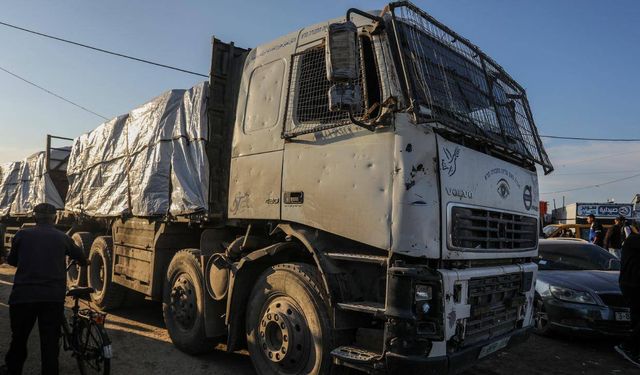 Gazze'de ateşkese rağmen 660 tırdan sadece 104’üne izin verildi