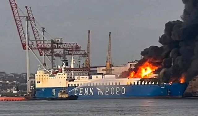 Ukrayna'da Türk gemisine saldırı!