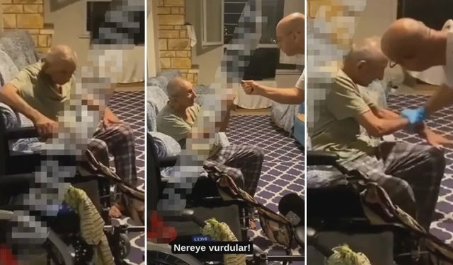 Huzurevinde skandal olay! Eldiven takıp yaşlı adamı dövdü