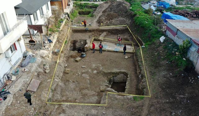 Hatay'da Geç Antik Çağ'a ait mozaik bulundu
