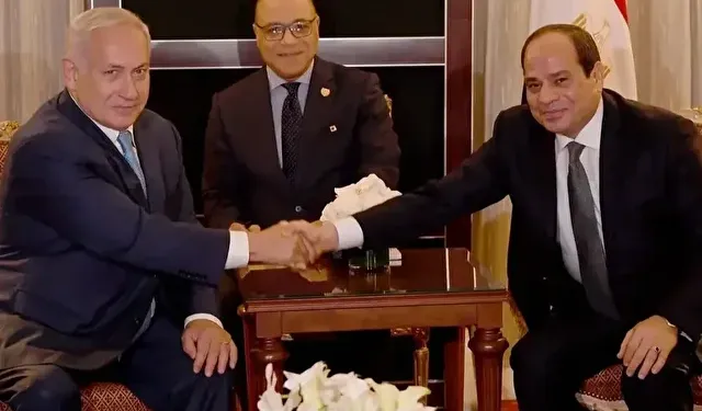 Mısır ile İsrail arasında dev anlaşma! Sisi ihaneti resmen imzaladı