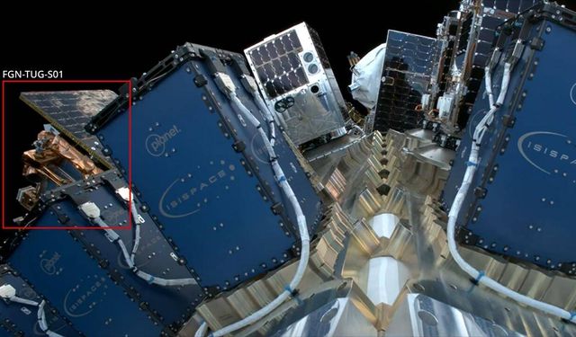 Türkiye'nin ilk yörünge transfer aracı FGN-TUG-S01 uzayda