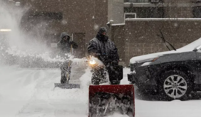 ABD'ye kar fırtınası geliyor