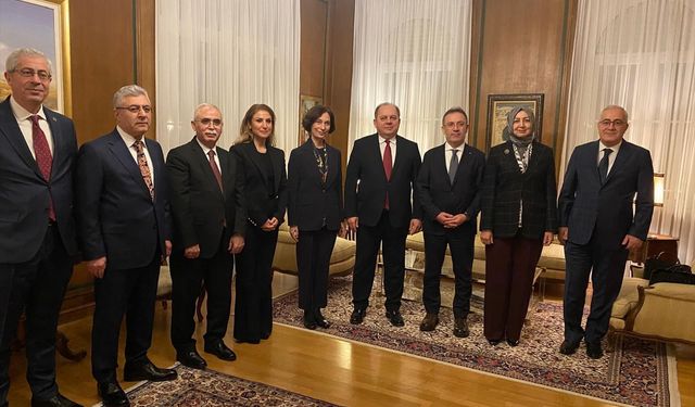 AYM Başkanı Özkaya, AİHM'in adli yıl açılış programına katıldı