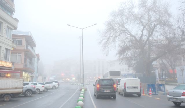 Kırklareli ve Tekirdağ'da sis etkili oluyor
