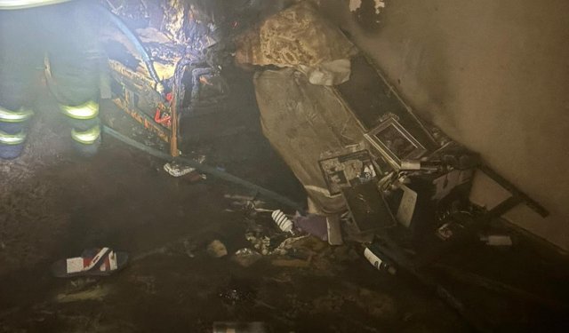 Kırklareli'nde ev yangınında emekli doktor hayatını kaybetti