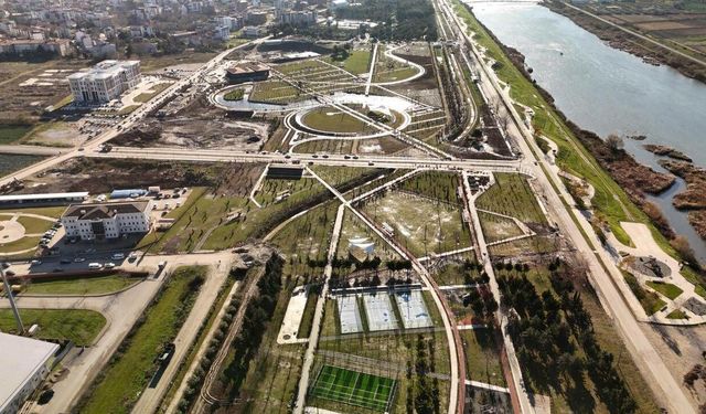 Bafra Millet Bahçesi'nde sona yaklaşıldı