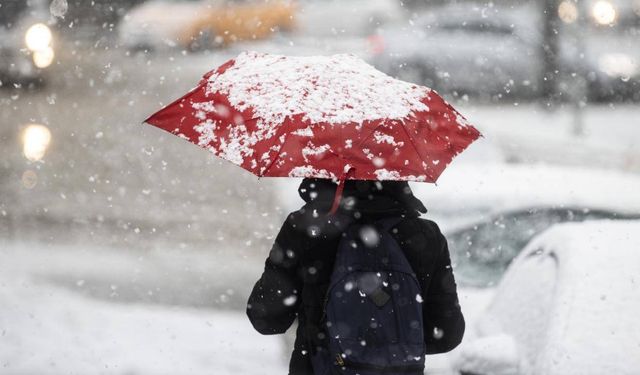 10 il için 'sarı' kodlu uyarı: Sağanak ve kar bekleniyor