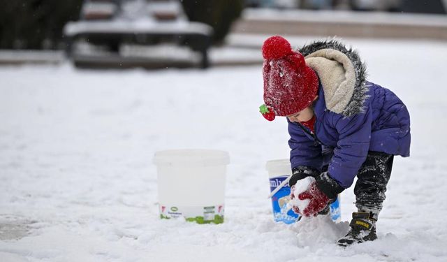 İki ilde eğitime kar engeli