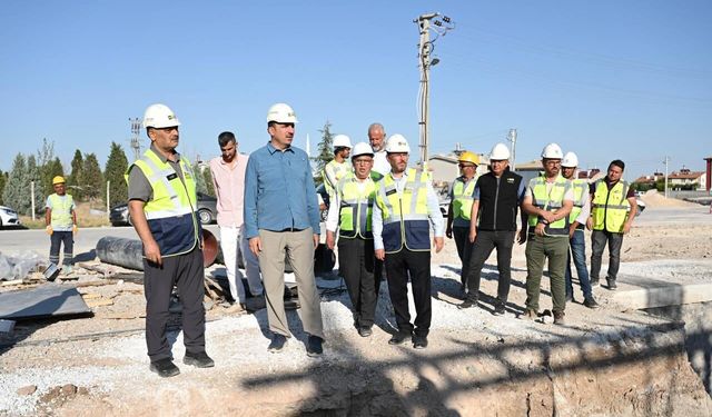 Konya Büyükşehir'den 282 km yeni su ve kanalizasyon şebekesi