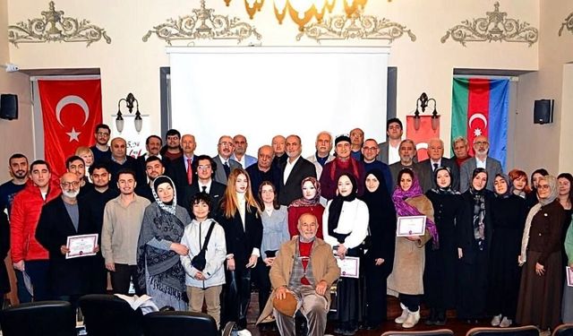 Genç yazarlar belgelerini üstatlardan aldılar