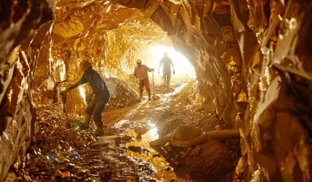 Altın madenine silahlı saldırı!