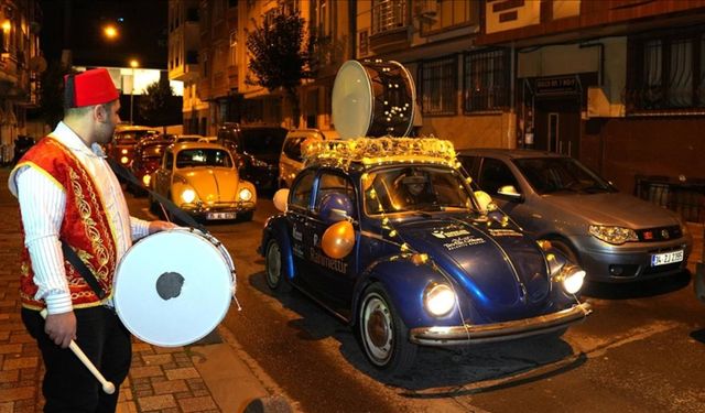 Ramazan davulcularının sahur mesaisi başladı