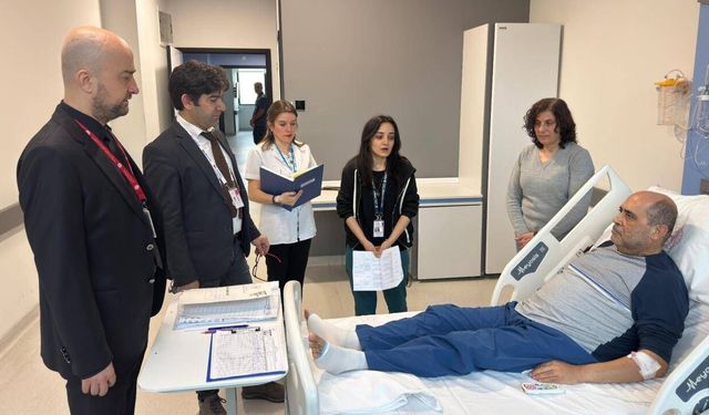 Kapalı baypas ile bir gün sonra ayağa kalktı