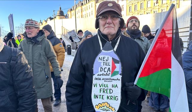 İsveçliler Batı Şeria için yürüdü