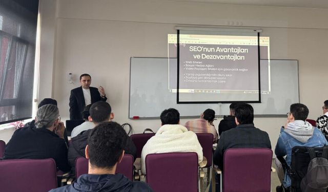 Gedik Üniversitesi'nde 'yapay zeka ve habercilik' dersi