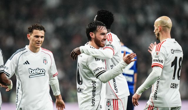 Beşiktaş Dolmabahçe'de şov yaptı