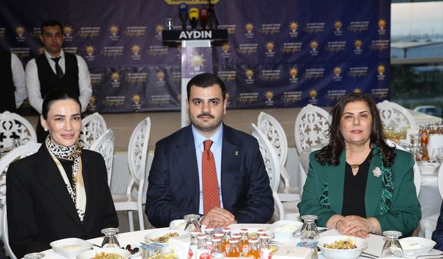 AK Parti Genel Sekreteri İnan, Aydın'da 'vefa iftarı' programında konuştu