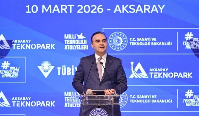 Bakan Kacır, Aksaray'da Teknopark ve Milli Teknoloji Atölyesi açılışında konuştu