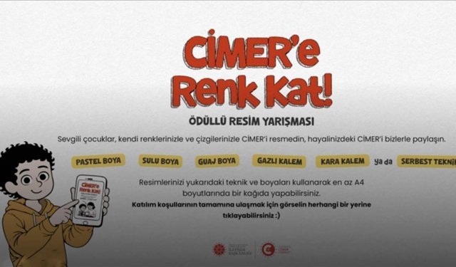 Yüzlerce çocuk hayalindeki CİMER’i resmetti