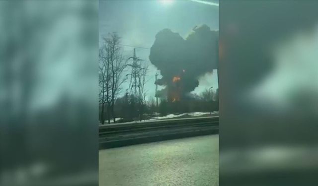 Rusya’da petro-kimya tesisinde yangın çıktı