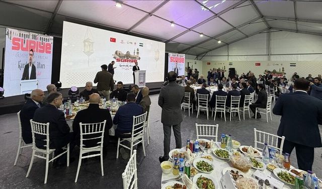 Lazkiye'de Türkiye-Suriye Kardeşlik İftarı