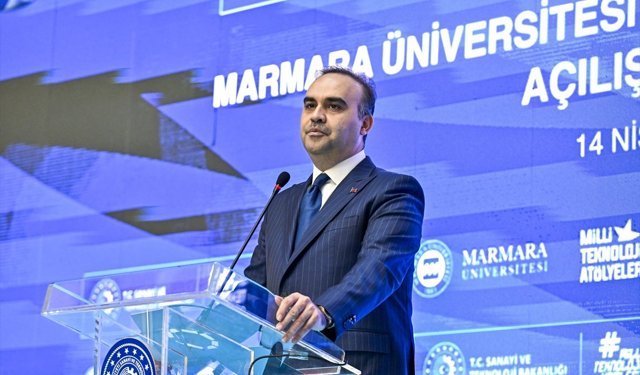 Bakan Fatih Kacır, Marmara Üniversitesi Milli Teknoloji Atölyesi Açılış Töreni'nde konuştu
