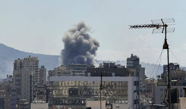 İşgalci İsrail ordusu Beyrut'un Dahiye bölgesine bir hava saldırısı düzenledi