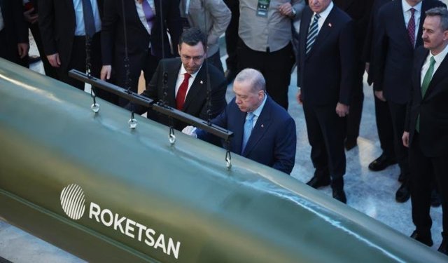 Başkan Erdoğan'dan ROKETSAN'a ziyaret