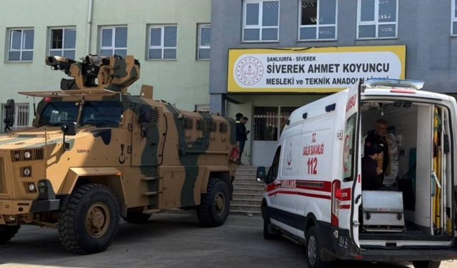 Şanlıurfa'da okula silahlı saldırı