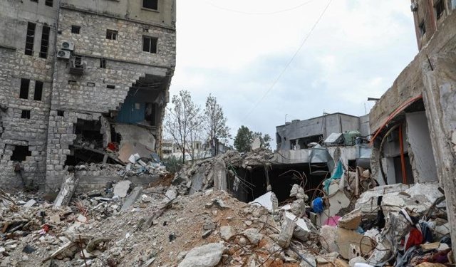 Lübnan'da Nebatiye kenti harabeye döndü