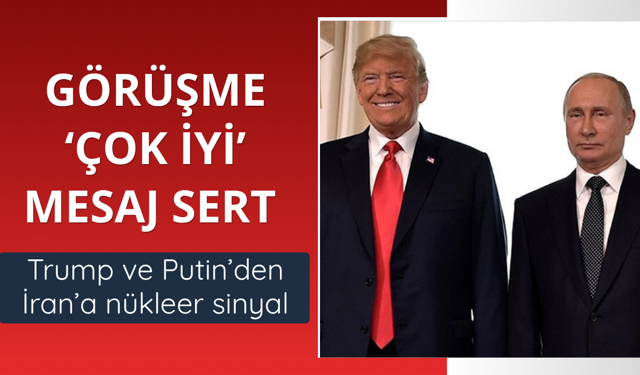 Putin ile görüşme sonrası Trump'tan flaş açıklama!