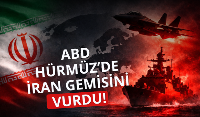 ABD İran gemisini vurdu
