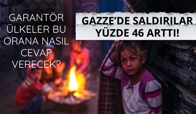 Ateşkes kağıtta kaldı! Gazze'de saldırılar yoğunlaştı