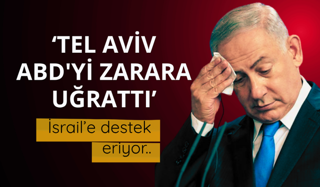 Tel Aviv ABD'yi zarara uğrattı! İsrail'den flaş açıklama