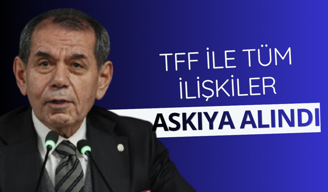 Galatasaray TFF ile tüm ilişkileri askıya aldı