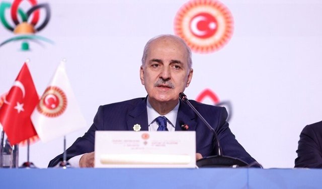 Numan Kurtulmuş, Meclis'in açılışının 106. yılı dolayısıyla tebrikleri kabul etti