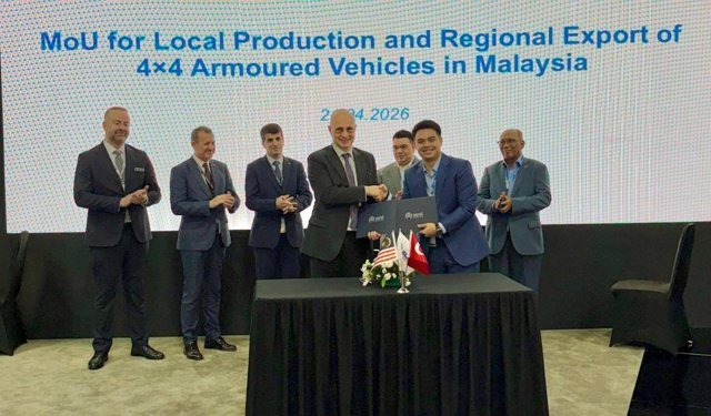Türk zırhlıları için Malezya'da iş birliği anlaşması imzalandı