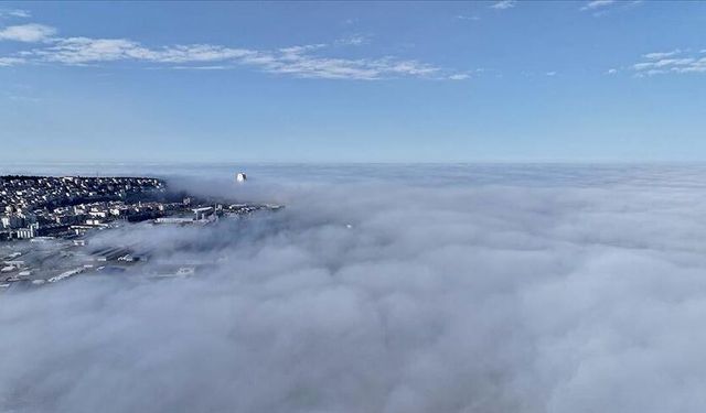 Karadeniz'de yoğun sis