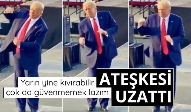 Trump, İran ile ateşkesi uzattıklarını açıkladı
