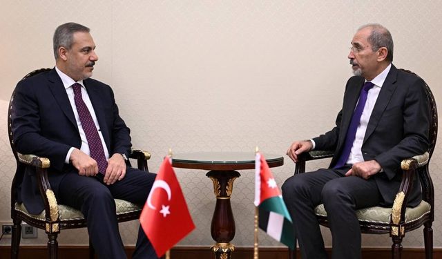 Bakan Fidan Ürdünlü mevkidaşı ile görüştü