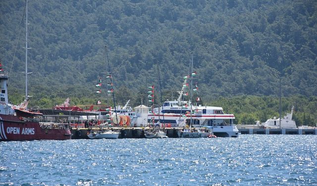 'Küresel Sumud Filosu' Marmaris'te