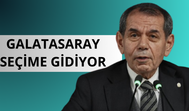 Galatasaray seçime gidiyor!