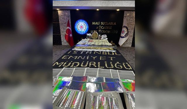 İstanbul'da sahtecilik operasyonu