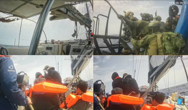 İsrail'den Küresel Sumud Filosu'na yeni saldırı!