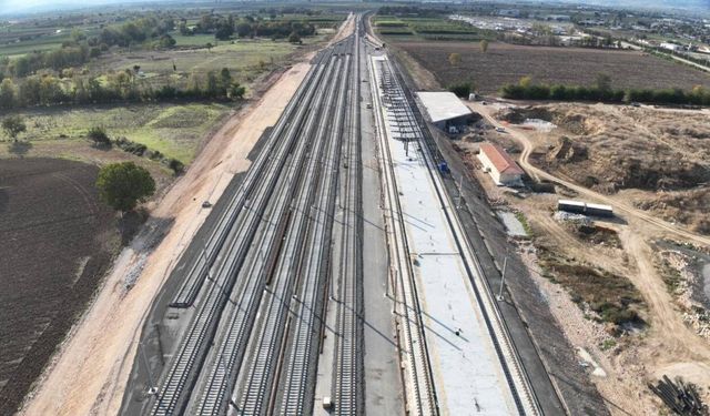 Bursa hızlı tren projesi yılın ikinci yarısında tamamlanacak